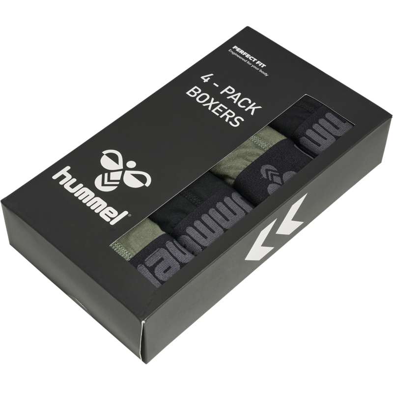 Hummel Marston 4-pack Boxer Herr Svarta | 067709-870