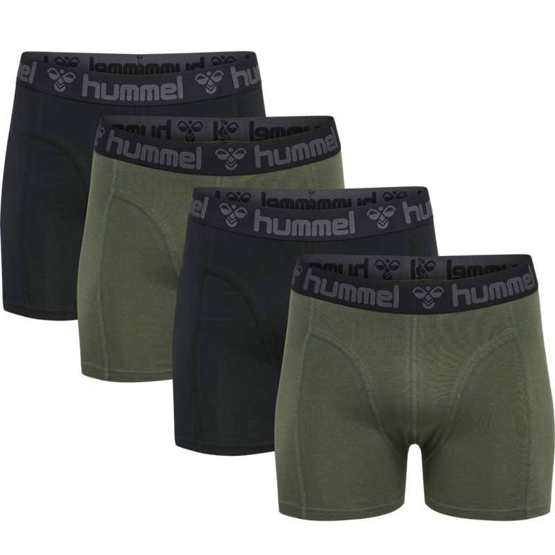 Hummel Marston 4-pack Boxer Herr Svarta | 067709-870