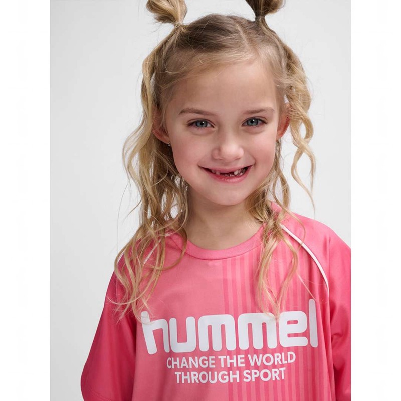 Hummel Mexine S/S T-shirt Barn Rosa | 908441-051