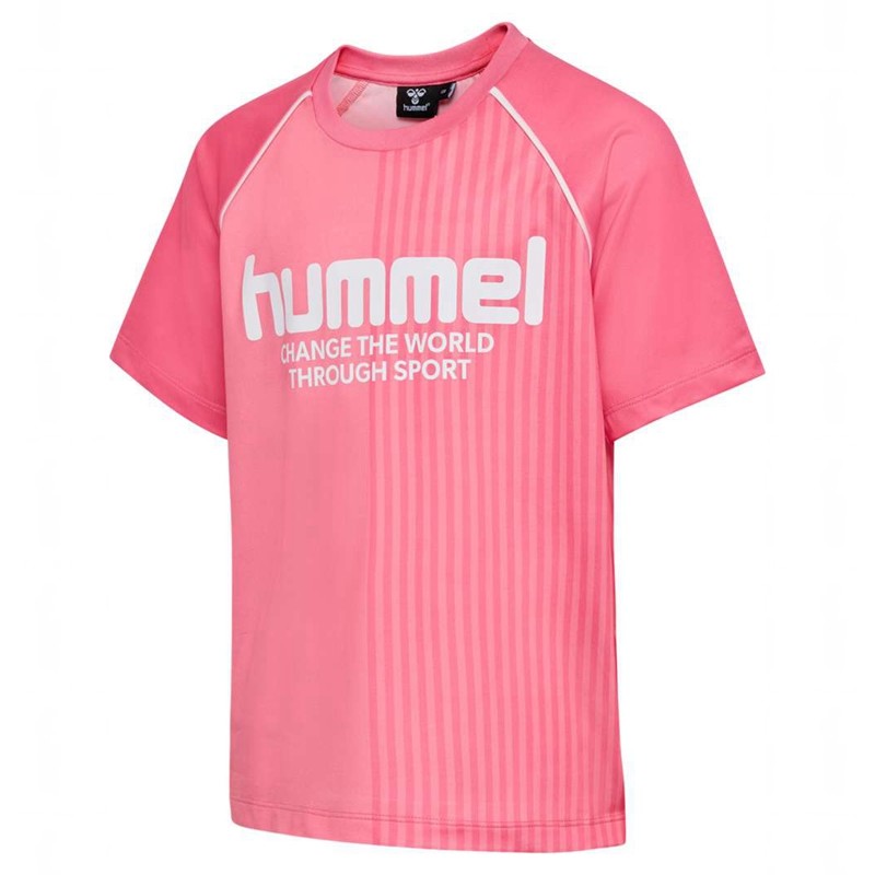 Hummel Mexine S/S T-shirt Barn Rosa | 908441-051