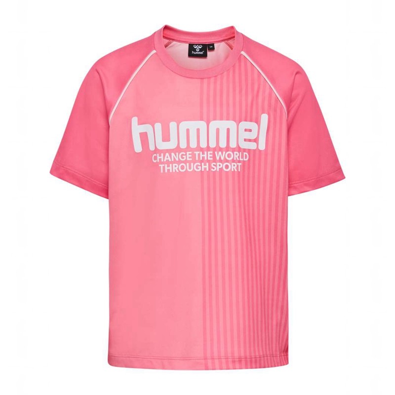Hummel Mexine S/S T-shirt Barn Rosa | 908441-051