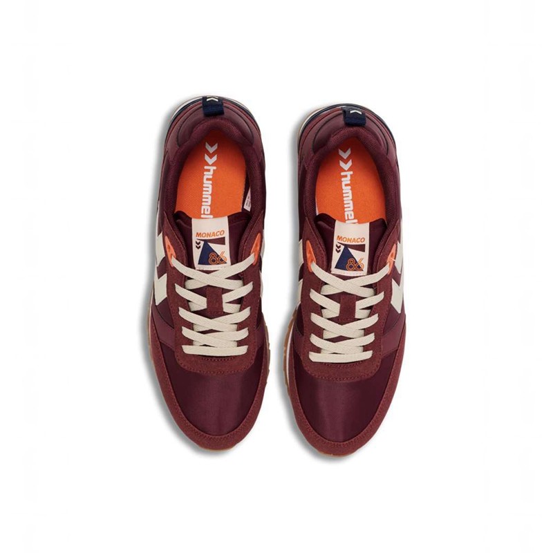 Hummel Monaco 86 Ns Sneakers Herr Vinröda | 791123-525