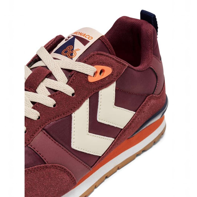 Hummel Monaco 86 Ns Sneakers Herr Vinröda | 791123-525