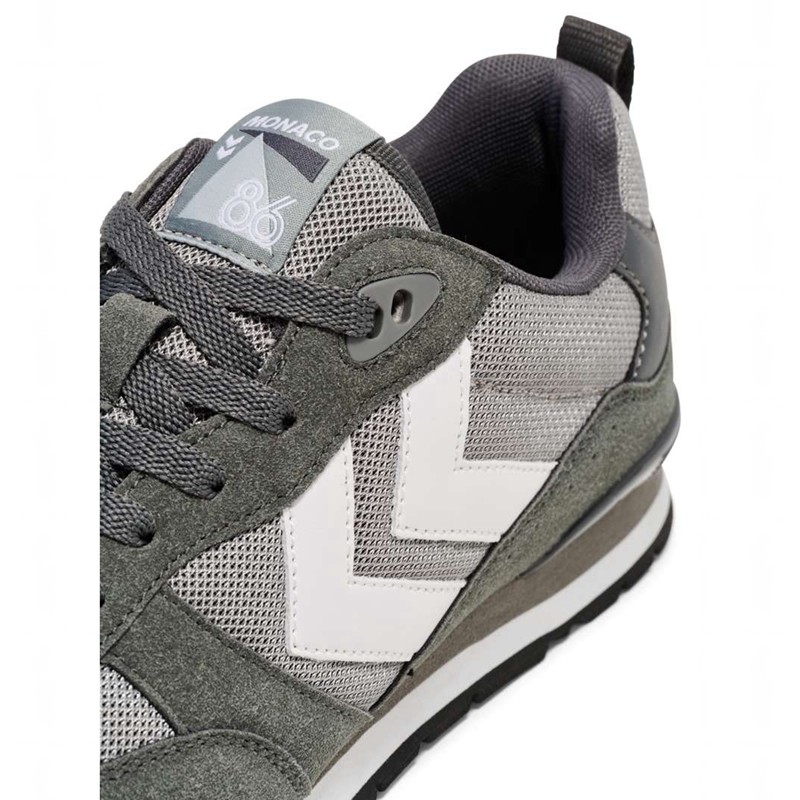 Hummel Monaco 86 Sneakers Dam Grå | 503874-035