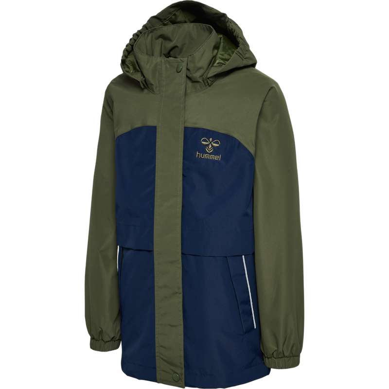 Hummel Monsun Tex Shell Jackor Barn Olivgröna | 694850-025