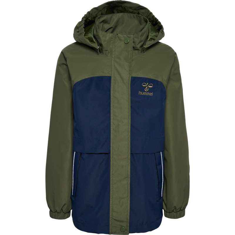 Hummel Monsun Tex Shell Jackor Barn Olivgröna | 694850-025