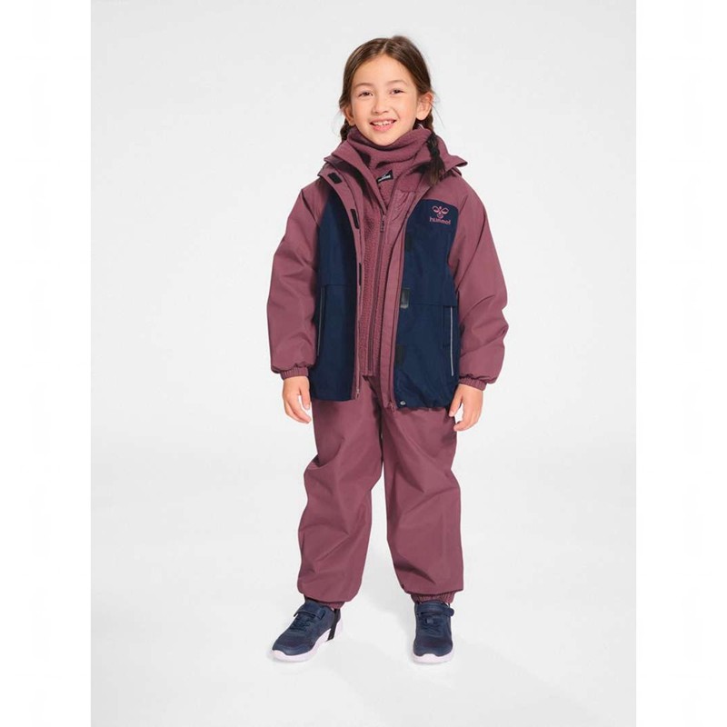 Hummel Monsun Tex Shell Tröjor Barn Rosa | 575856-511