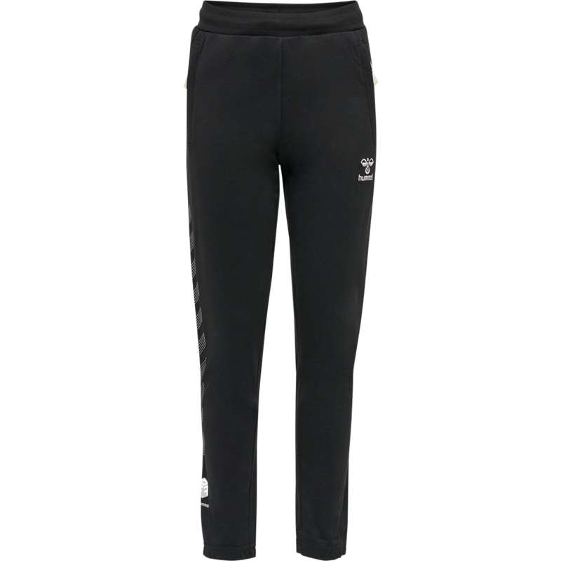 Hummel Move Grid Cotton Byxor Barn Svarta | 318092-931