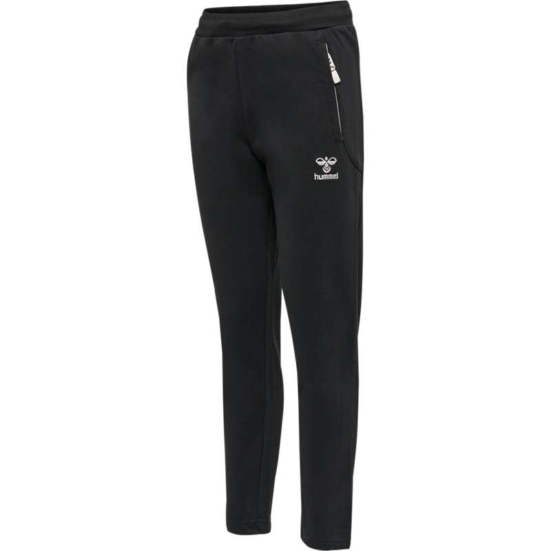 Hummel Move Grid Cotton Byxor Barn Svarta | 318092-931