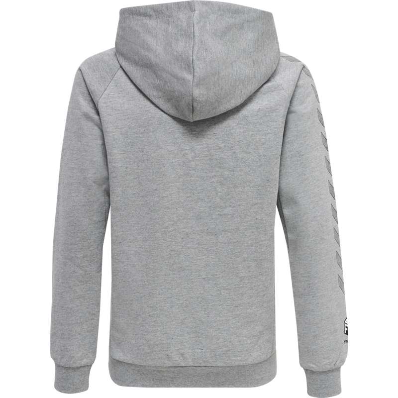 Hummel Move Grid Cotton Hoodie Barn Grå | 252380-862