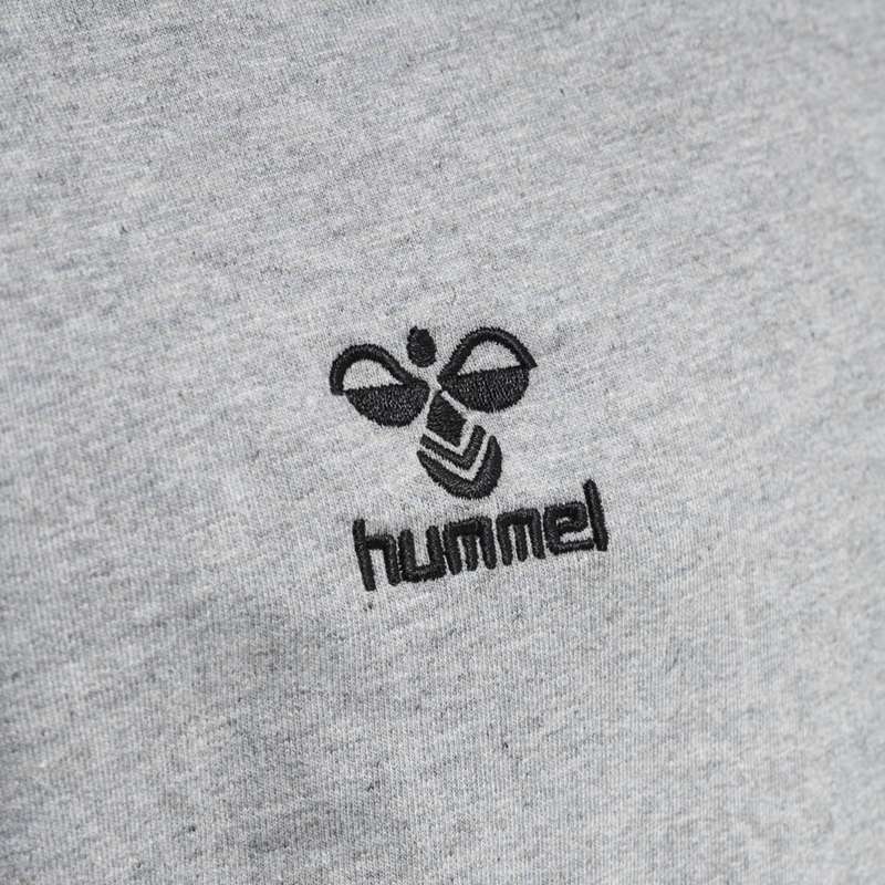 Hummel Move Grid Cotton Hoodie Barn Grå | 252380-862