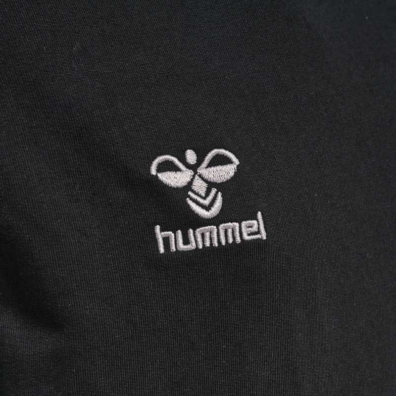 Hummel Move Grid Cotton Hoodie Barn Svarta | 767941-392