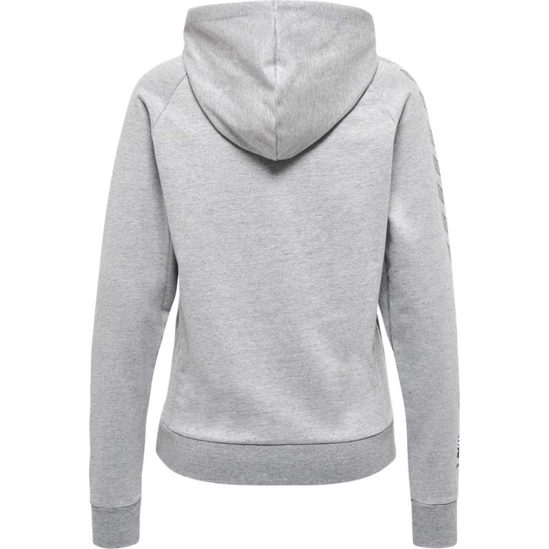Hummel Move Grid Cotton Hoodie Dam Grå | 302435-348