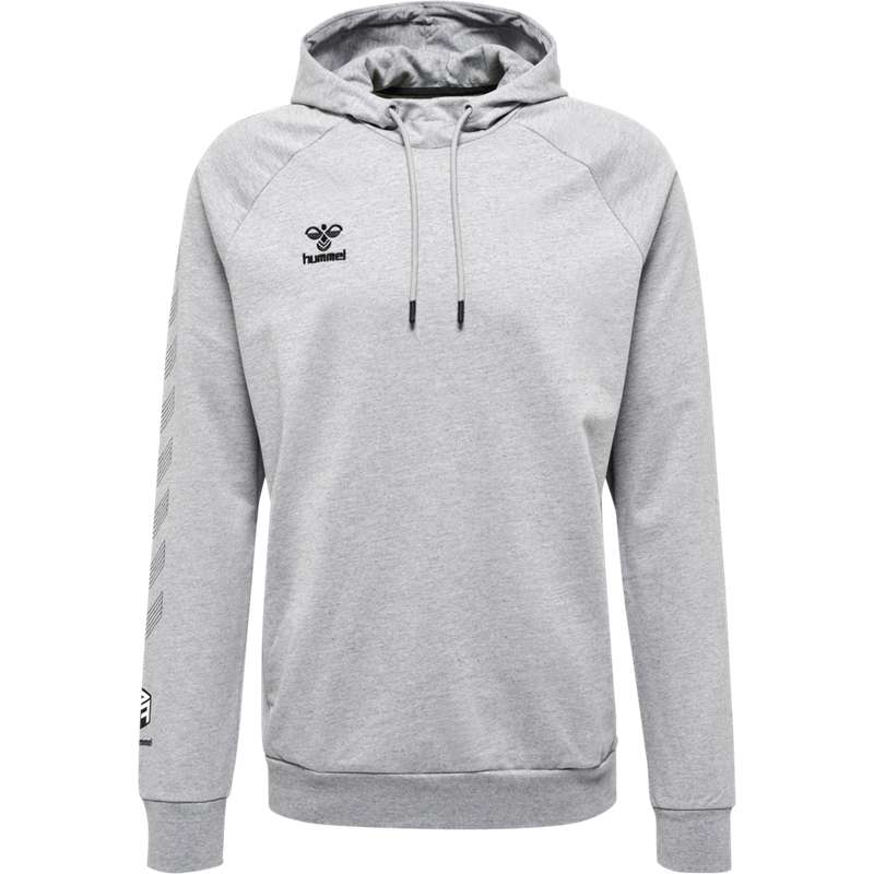 Hummel Move Grid Cotton Hoodie Herr Grå | 015064-480