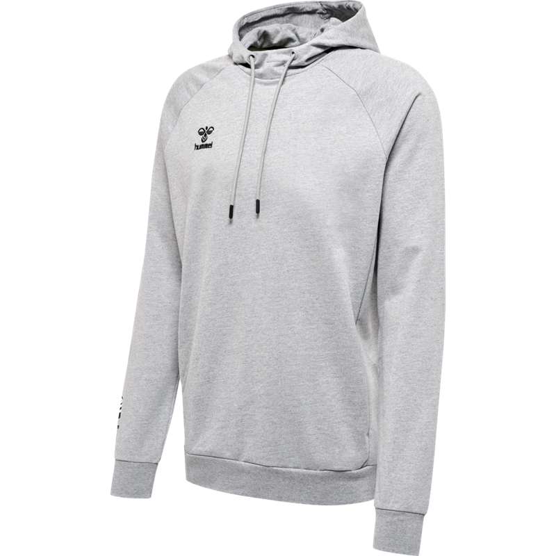 Hummel Move Grid Cotton Hoodie Herr Grå | 015064-480