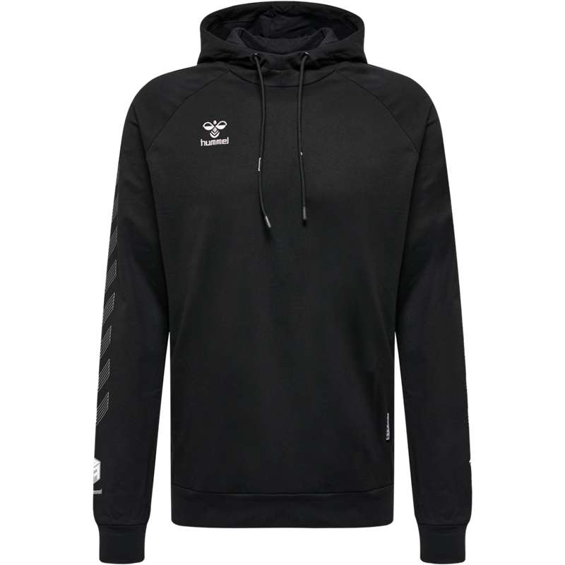Hummel Move Grid Cotton Hoodie Herr Svarta | 847932-663
