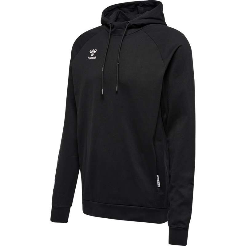 Hummel Move Grid Cotton Hoodie Herr Svarta | 847932-663