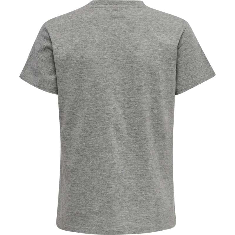 Hummel Move Grid Cotton S/S Kid T-shirt Barn Grå | 669017-351