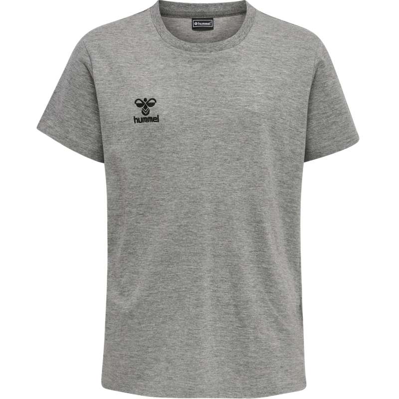 Hummel Move Grid Cotton S/S Kid T-shirt Barn Grå | 669017-351