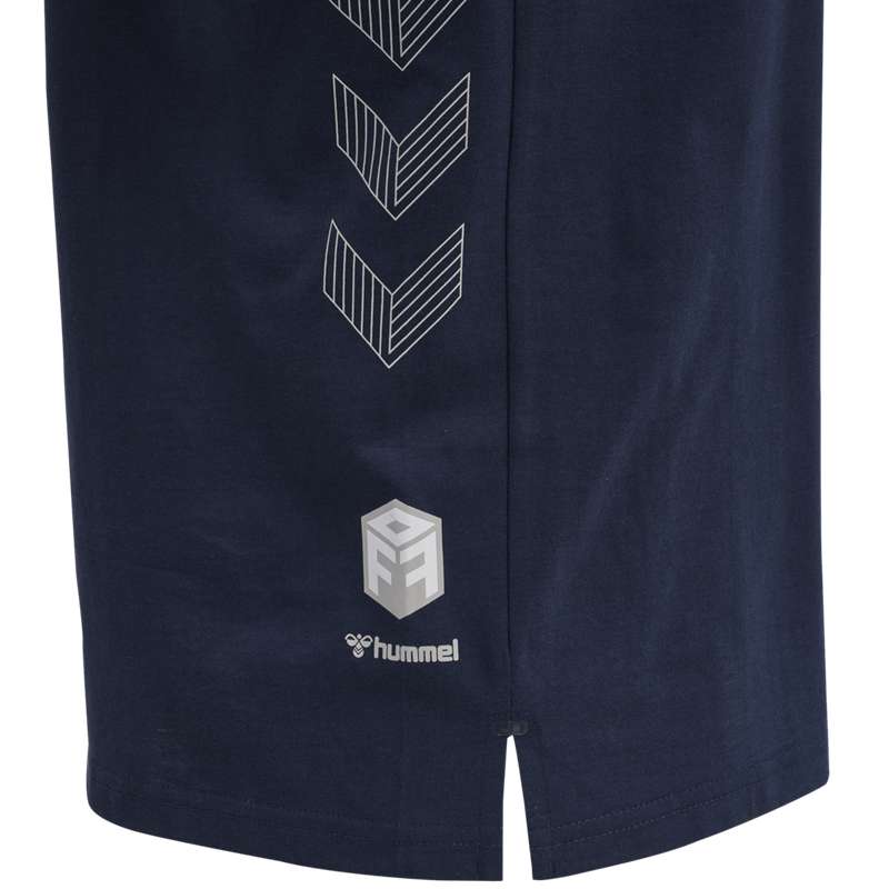 Hummel Move Grid Cotton S/S T-shirt Herr Marinblå | 593716-565