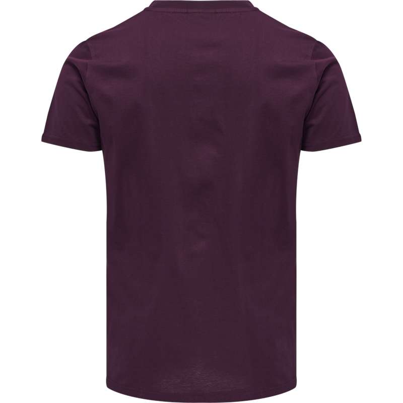 Hummel Move Grid Cotton S/S T-shirt Herr Vinröda | 122797-299