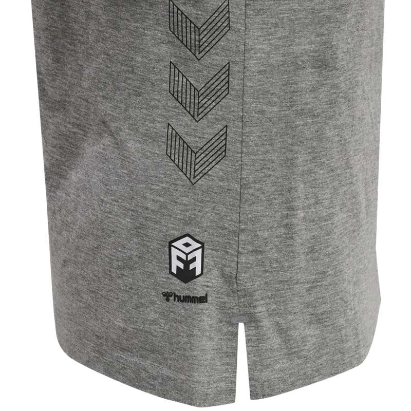 Hummel Move Grid Cotton S/S Wom Byxor Dam Grå | 450587-730