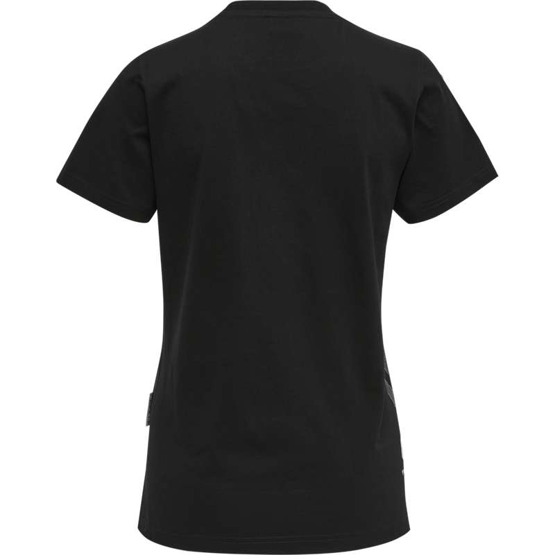 Hummel Move Grid Cotton S/S Wom T-shirt Dam Svarta | 408087-138