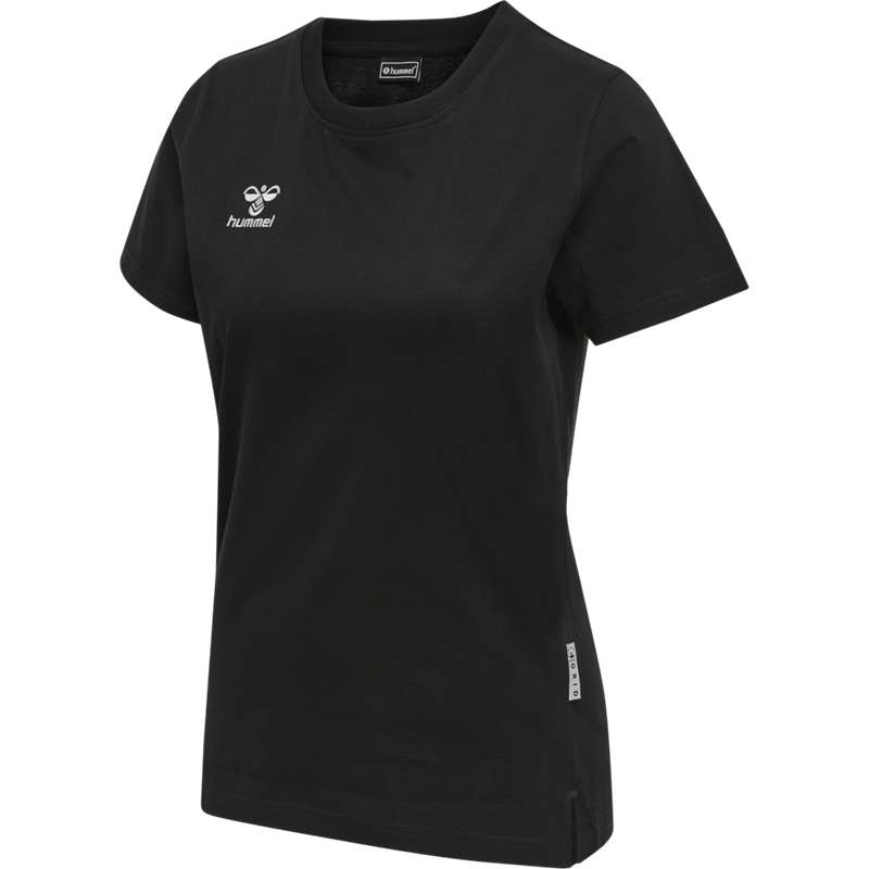 Hummel Move Grid Cotton S/S Wom T-shirt Dam Svarta | 408087-138