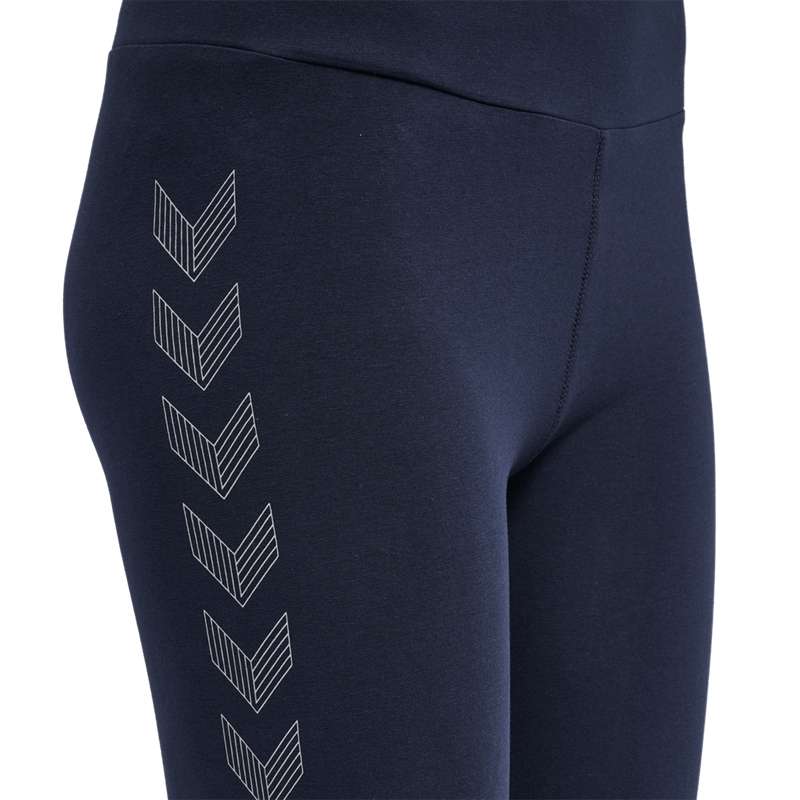 Hummel Move Grid Cotton Strumpbyxor Dam Marinblå | 635066-304