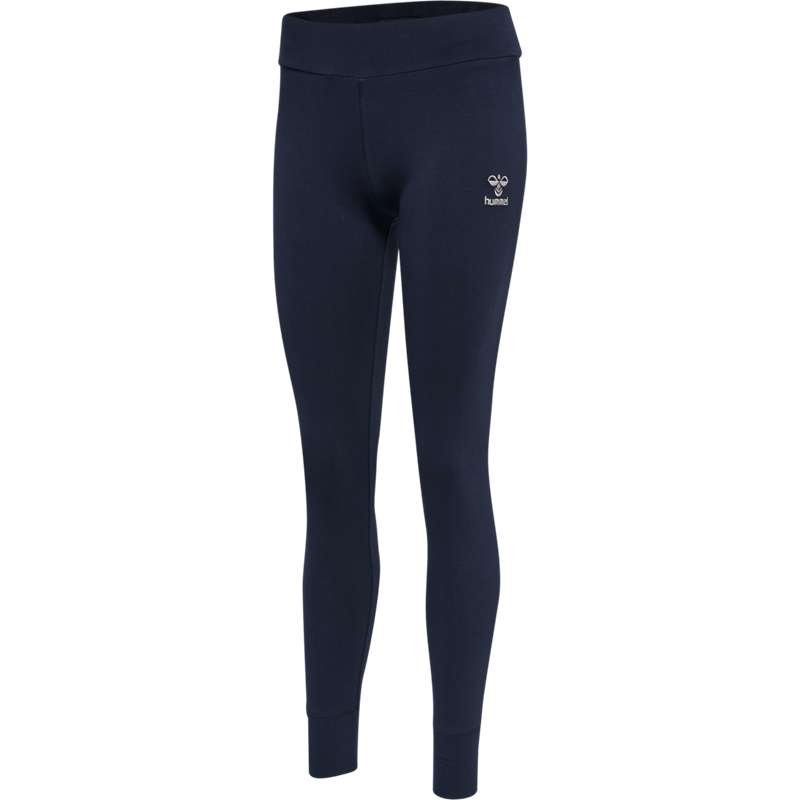 Hummel Move Grid Cotton Strumpbyxor Dam Marinblå | 635066-304