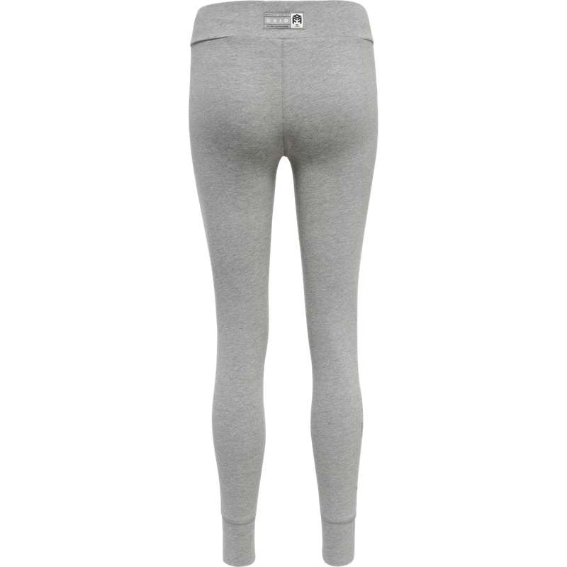 Hummel Move Grid Cotton Strumpbyxor Dam Grå | 079109-920