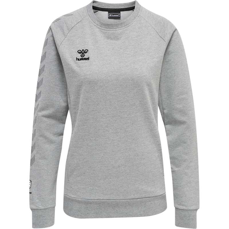 Hummel Move Grid Cotton Tröjor Dam Grå | 840064-471