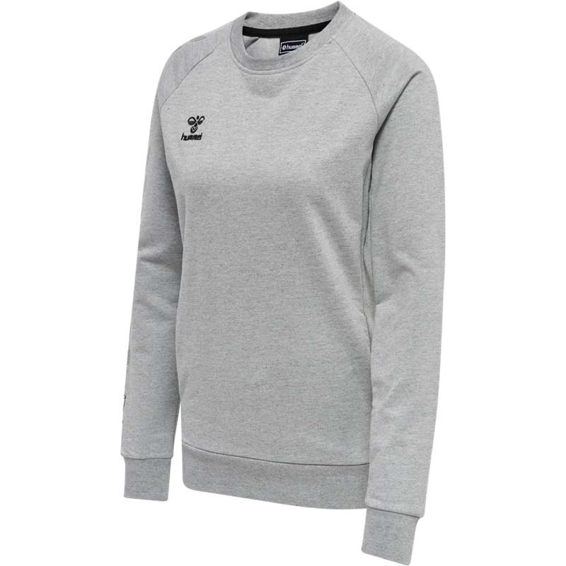Hummel Move Grid Cotton Tröjor Dam Grå | 840064-471