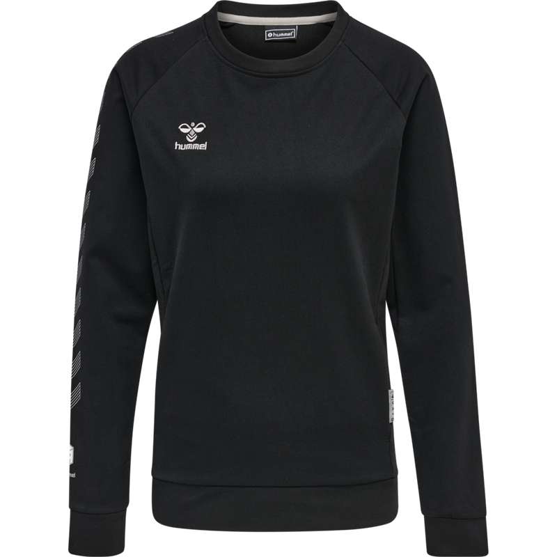Hummel Move Grid Cotton Tröjor Dam Svarta | 985935-602
