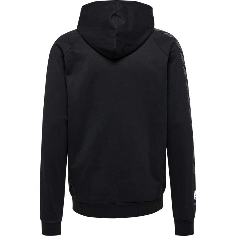 Hummel Move Grid Cotton Zip Hoodie Herr Svarta | 122966-120