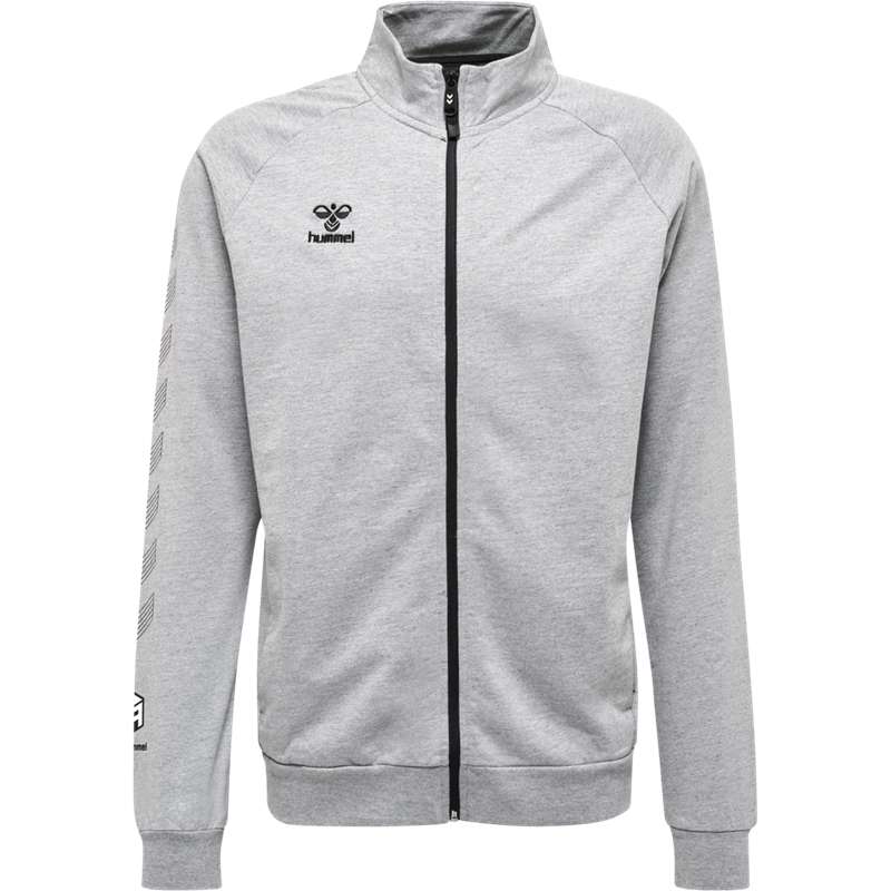 Hummel Move Grid Cotton Zip Jackor Herr Grå | 608844-158