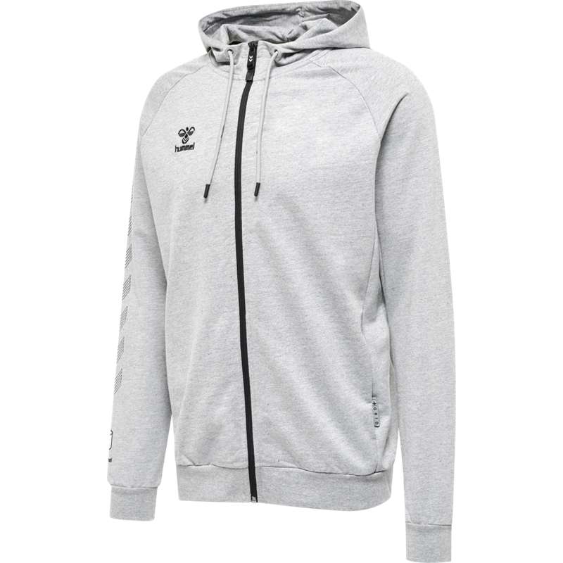Hummel Move Grid Cotton Zip Sneakers Herr Grå | 740948-497