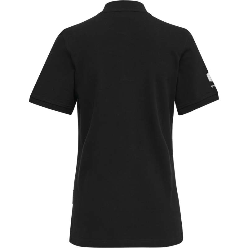 Hummel Move Grid Polo T-shirt Dam Svarta | 632894-143