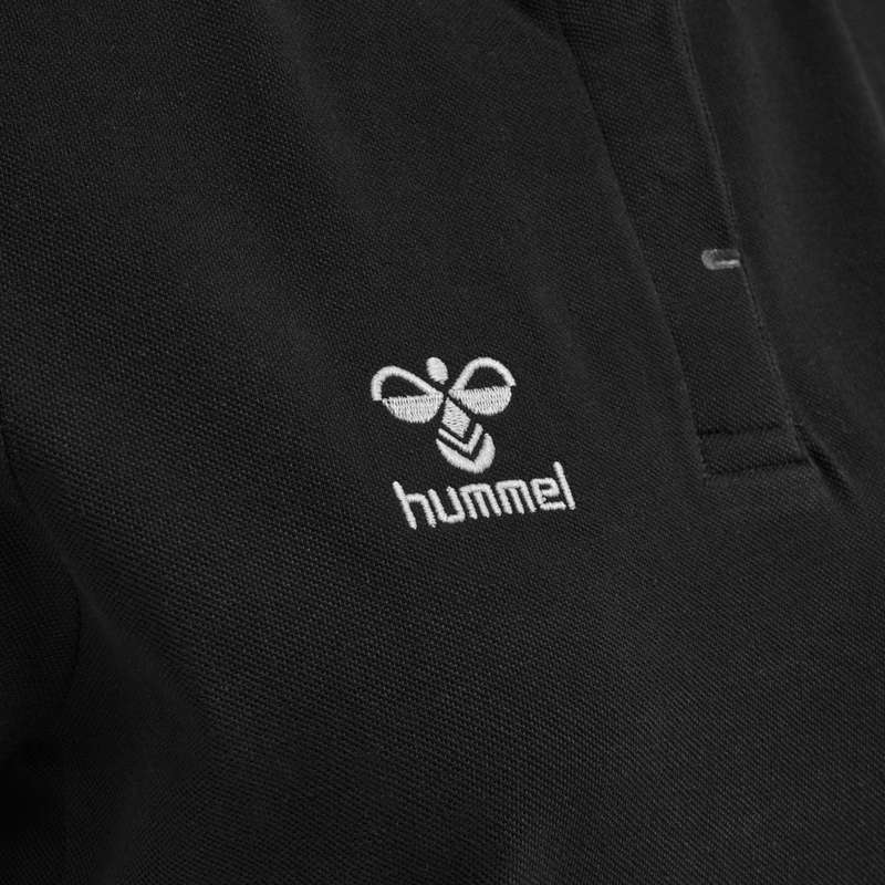 Hummel Move Grid Polo T-shirt Dam Svarta | 632894-143