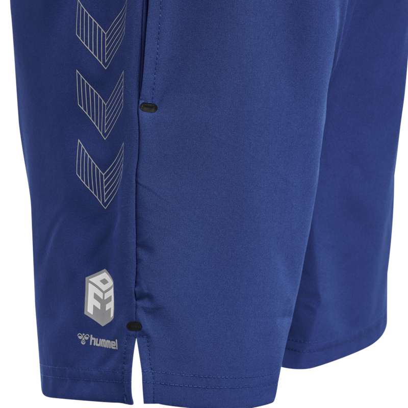 Hummel Move Grid Woven Shorts Barn Blå | 006853-717