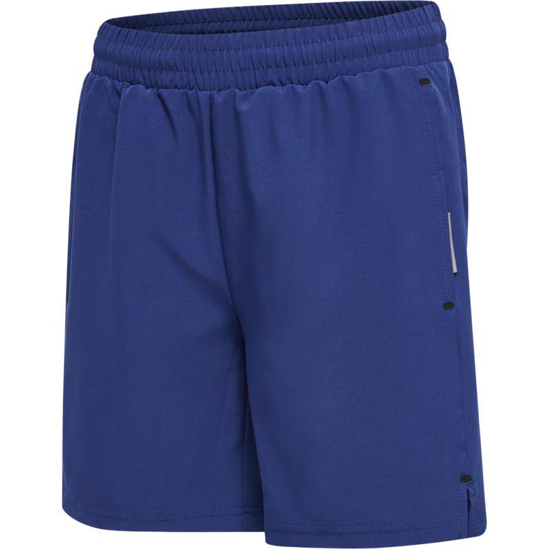Hummel Move Grid Woven Shorts Barn Blå | 006853-717