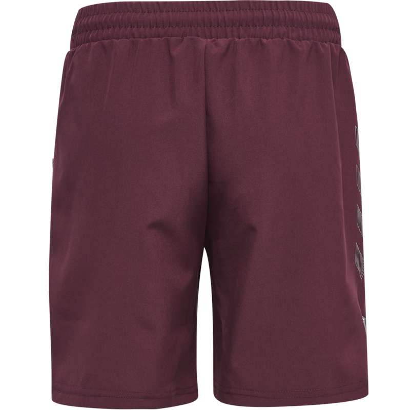 Hummel Move Grid Woven Shorts Barn Fuchsia | 127862-921