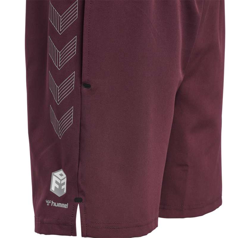 Hummel Move Grid Woven Shorts Barn Fuchsia | 127862-921
