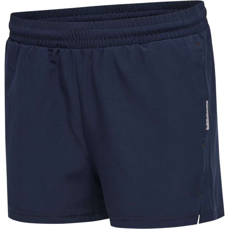 Hummel Move Grid Woven Shorts Dam Marinblå | 783813-140