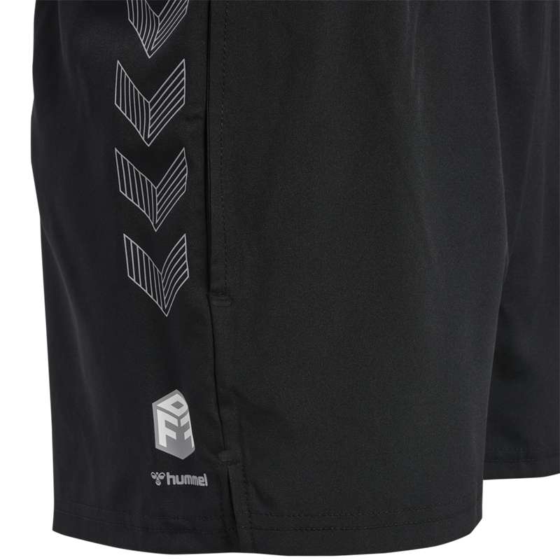 Hummel Move Grid Woven Shorts Dam Svarta | 590316-404