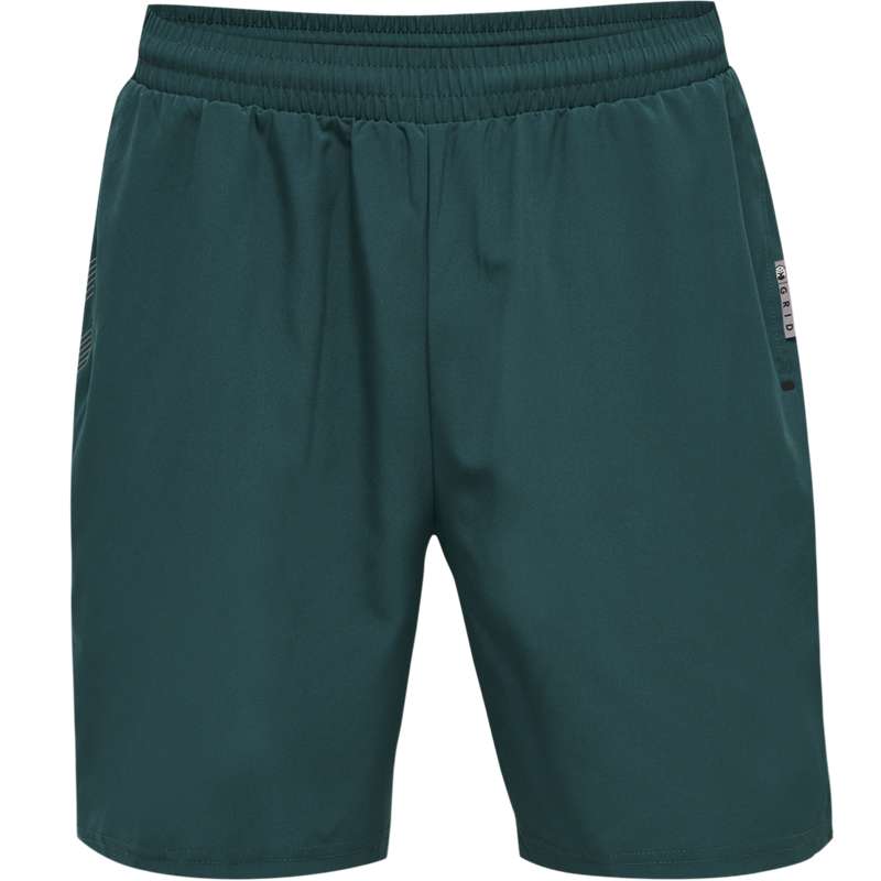 Hummel Move Grid Woven Shorts Herr Gröna | 235049-910