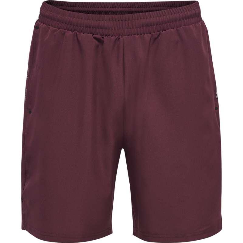 Hummel Move Grid Woven Shorts Herr Vinröda | 662384-431