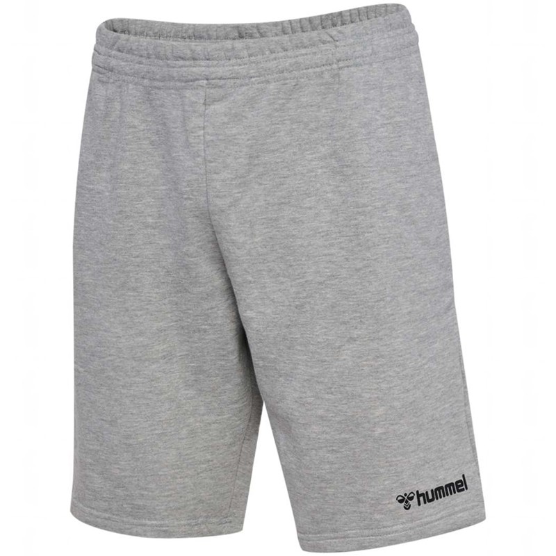 Hummel Mover Cotton Bermuda Hoodie Herr Grå | 539410-533