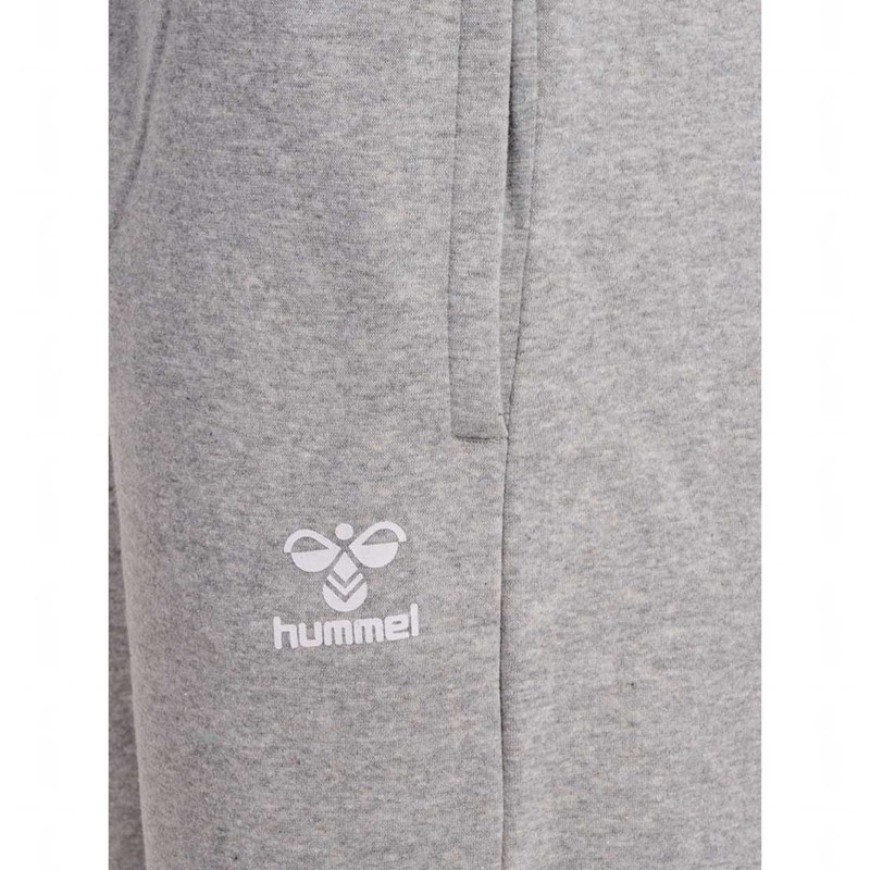 Hummel Mover Cotton Cuff T-shirt Dam Grå | 020994-542