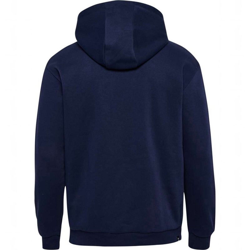 Hummel Mover Cotton Hoodie Herr Marinblå | 062111-198